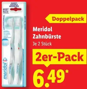 Lidl Meridol Zahnbürste Angebot
