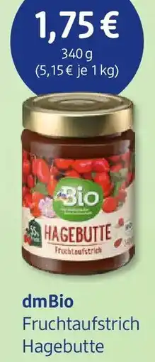 dm drogerie dmBio Fruchtaufstrich Hagebutte Angebot