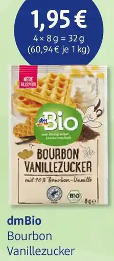 dm drogerie dmBio Bourbon Vanillezucker Angebot