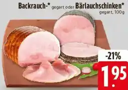 E-Center Backrauch- oder Bärlauchschinken Angebot
