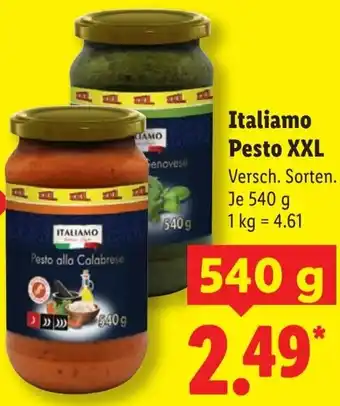 Lidl Italiamo Pesto XXL Angebot