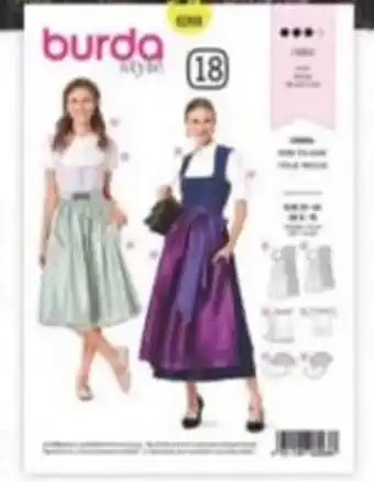 Buttinette Schnitt Dirndl Angebot