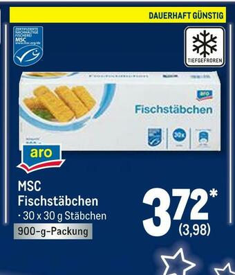METRO Aro msc fischstäbchen Angebot