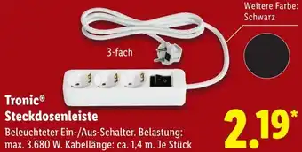 Lidl Tronic Steckdosenleiste Angebot