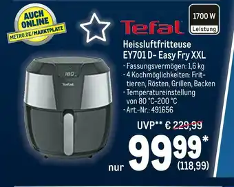 METRO Tefal heissluftfritteuse Angebot