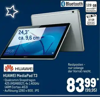 METRO Huawei mediapad t3 Angebot