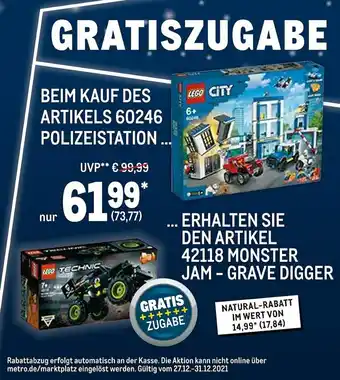 METRO Lego gratiszugabe Angebot