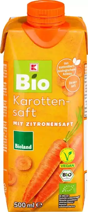 Kaufland K-Bio Bio-Karottensaft Angebot
