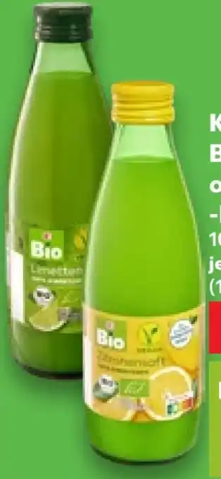 Kaufland K-Bio Bio-Zitronensaft Angebot