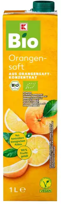 Kaufland K-Bio Bio-Orangensaft Angebot