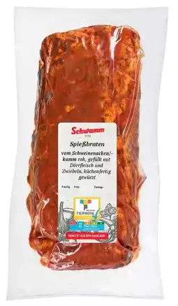 Kaufland Fleisch Schwamm Spießbraten Angebot