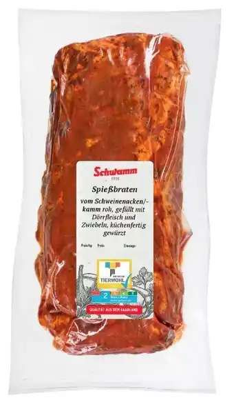 Kaufland Fleisch Schwamm Spießbraten Angebot