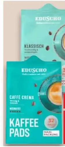 Kaufland Eduscho Kaffeepads Caffè Crema Angebot