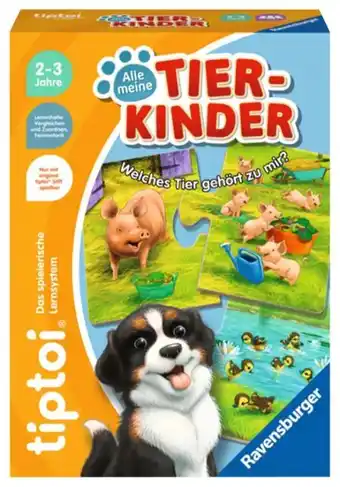Kaufland Ravensburger Tiptoi Puzzlespiel Alle meine Tierkinder Angebot