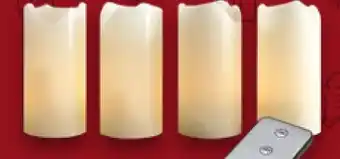 Kaufland X4-LIFE LED Echtwachskerzen-Set Angebot