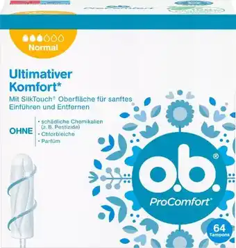 Kaufland O.B. Tampons Pro Comfort Angebot