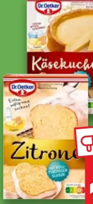 Kaufland Dr. Oetker Kuchenbackmischung Angebot