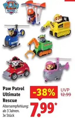 Lidl Paw Patrol Ultimate Rescue Angebot