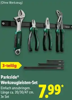 Lidl Parkside Werkzeugleisten-Set Angebot