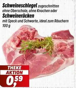 Simmel Schweineschlegel oder Schweinerücken Angebot