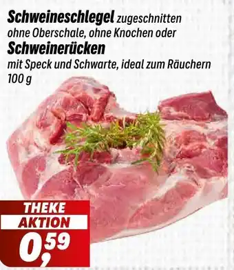 Simmel Schweineschlegel oder Schweinerücken Angebot