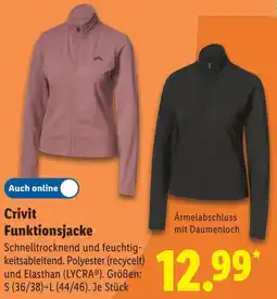 Lidl Crivit Funktionsjacke Angebot