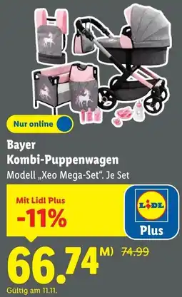 Lidl Bayer Kombi-Puppenwagen Angebot