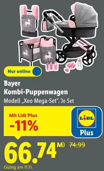 Lidl Bayer Kombi-Puppenwagen Angebot