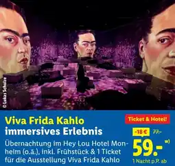 Lidl Viva Frida Kahlo immersives Erlebnis Angebot