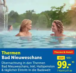 Lidl Thermen Bad Nieuweschans Angebot
