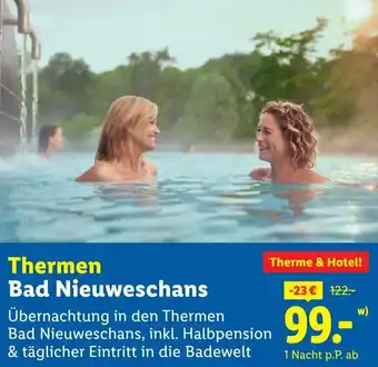 Lidl Thermen Bad Nieuweschans Angebot
