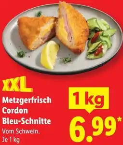 Lidl Metzgerfrisch Cordon Bleu-Schnitte Angebot