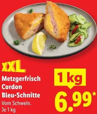 Lidl Metzgerfrisch Cordon Bleu-Schnitte Angebot