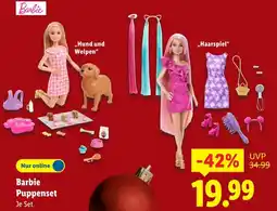 Lidl Barbie Puppenset Angebot