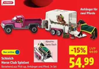 Lidl Schleich Horse Club Spielset Angebot