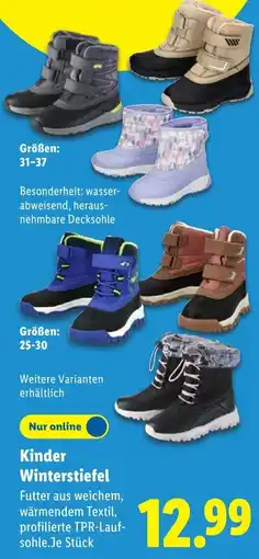 Lidl Kinder Winterstiefel Angebot