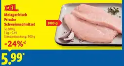 Lidl Metzgerfrisch Frische Schweineschnitzel Angebot