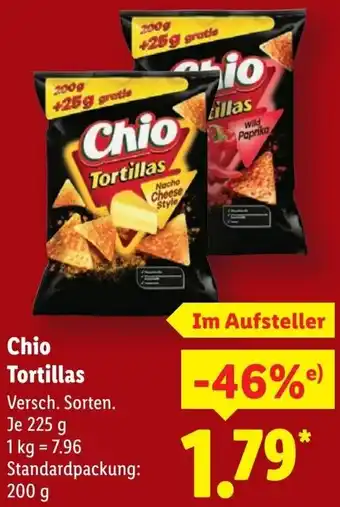 Lidl Chio Tortillas Angebot