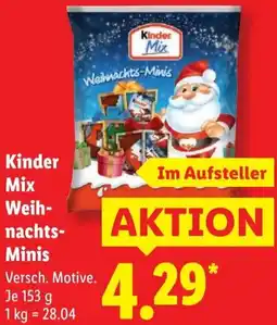 Lidl Kinder Mix Weihnachts-Minis Angebot