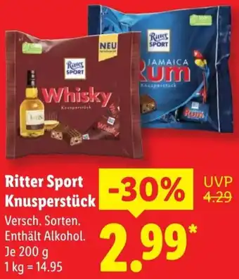 Lidl Ritter Sport Knusperstück Angebot
