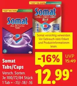 Lidl Somat Tabs/Caps Angebot