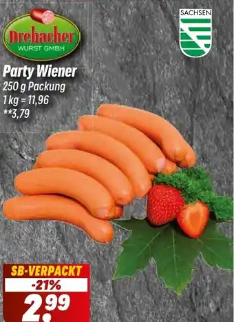 Simmel Drebacher Party Wiener Angebot