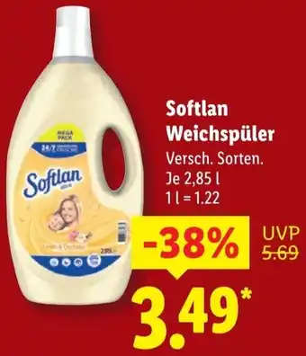 Lidl Softlan Weichspüler Angebot