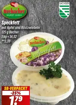 Simmel Drebacher Speckfett Angebot