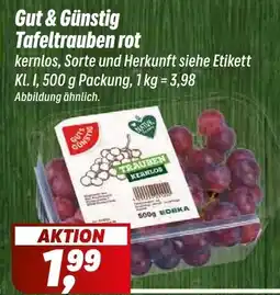Simmel Gut & Günstig Tafeltrauben rot Angebot