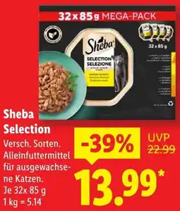 Lidl Sheba Selection Angebot