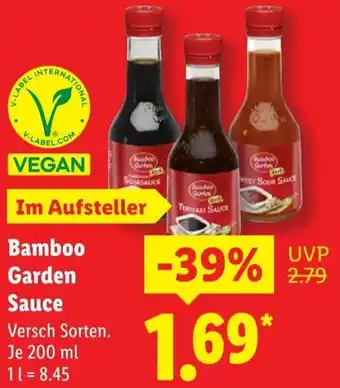 Lidl Bamboo Garden Sauce Angebot
