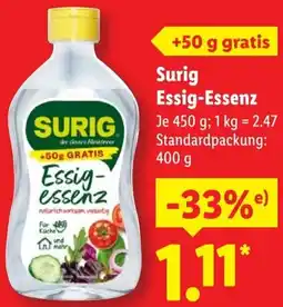 Lidl Surig Essig-Essenz Angebot