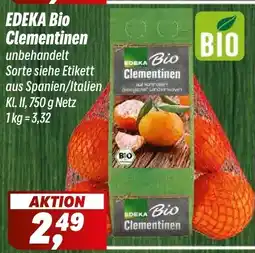 Simmel EDEKA Bio Clementinen Angebot
