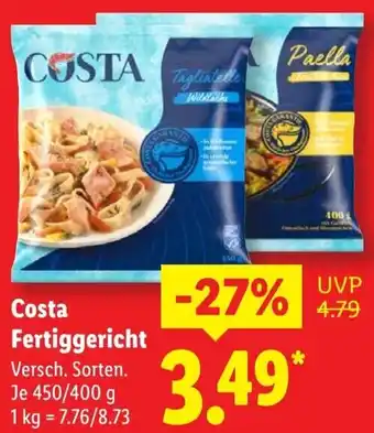 Lidl Costa Fertiggericht Angebot